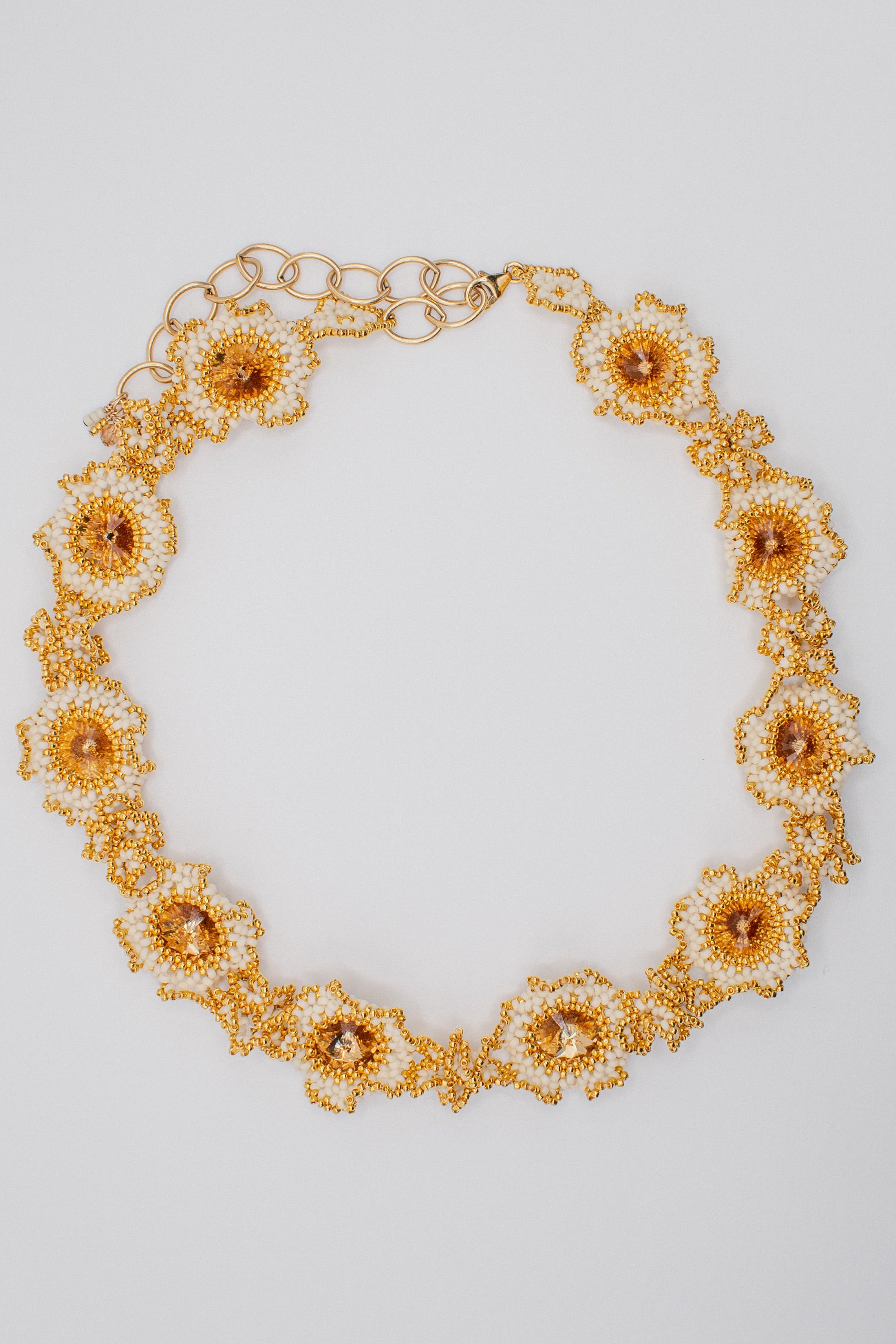 Charlotte Necklace Single Ruffle
